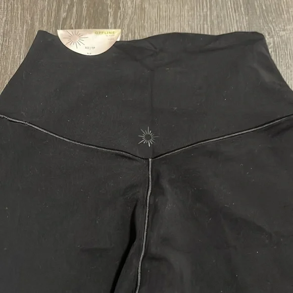 OFFLINE By Aerie Real Me XTRA High Waisted Trouser Size XS - Picture 4 of 5